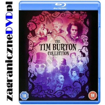 Tim Burton [8 Blu-ray] Kolekcja Sok Z Żuka, Batman