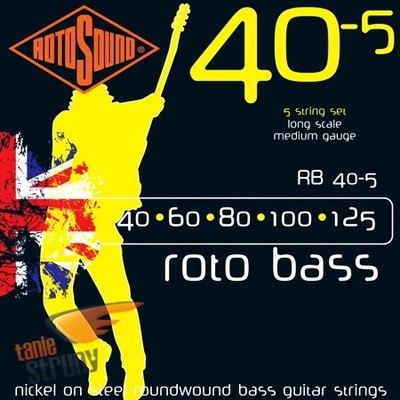 Struny do Basu Rotosound (40-125) Roto Bass