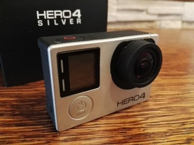 GoPro Hero 4 Silver - Uszkodzona - Kamera sportowa - 6698935726 - oficjalne  archiwum Allegro