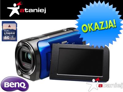Kamera BenQ M33 2xSD +ETUI +OBIEKTYW +PILOT +8GB - 2808375993 - oficjalne  archiwum Allegro