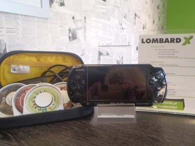 PSP SLIM 3004 +GRY +ETUI ORYGINALNE OKAZJ LOMBARDX