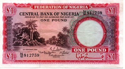 Nigeria 1 Pound 1958 P-4