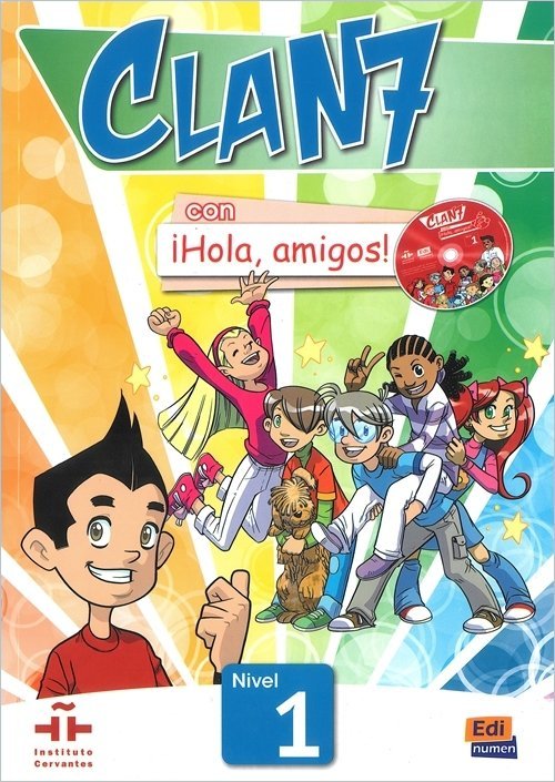 Clan 7 con Hola amigos 1 Podręcznik + CD