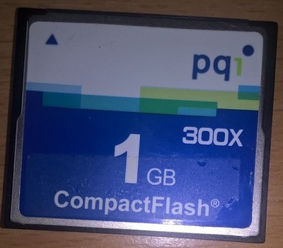 PQI COMPACT FLASH CF 1 GB 300x GWARANCJA!!