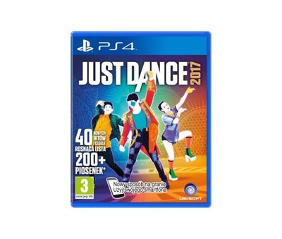 Just Dance 2017 PS4 NOWA w24H FOLIA WAWA SKLEP