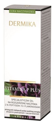 Dermika Vitamina P Plus żel - rozszerzone naczynka