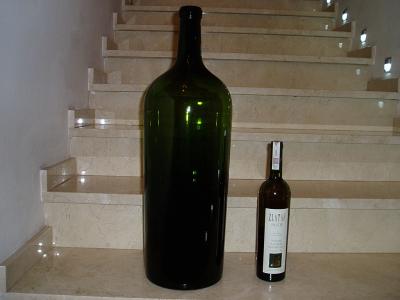 NIESAMOWITA :-) Butelka do wina 70 cm i 12 litrów