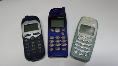 Stare telefony Nokia 5110 Siemens C35 Nokia 3410 - 6835690374 - oficjalne  archiwum Allegro