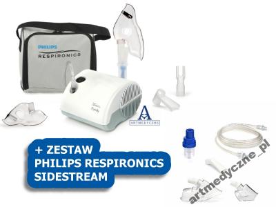 Inhalator Nebulizator PHILIPS Family + SIDESTREAM