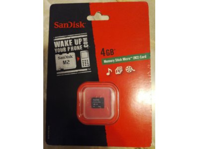 Karta pamięci SanDisk Memory Stick Micro M2 4GB