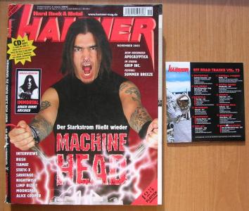 Hard Rock&amp;Metal Hammer November 2003 niemiecki