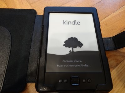 Kindle 5 Classic bez reklam POLSKIE MENU + okładka