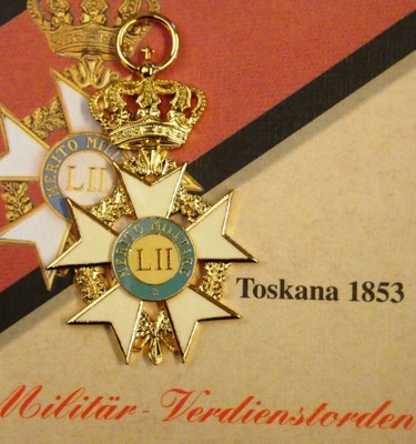 Toskania 1853 - Wojenny Order Zaslugi