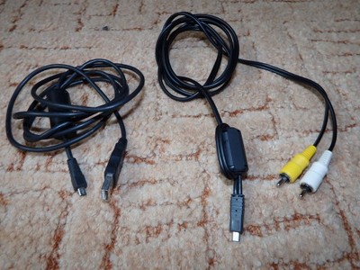 Kabel USB + Cinch do NIKON