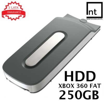DYSK TWARDY X360 XBOX 360 FAT 250GB HDD GDYNIA