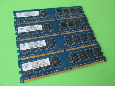 __NANYA 8GB (4x2GB) 800Mhz CL6 Dual DDR2 F-Vat !