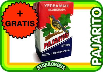 Yerba Mate PAJARITO ELABORADA 0,5KG +50g | W-wa