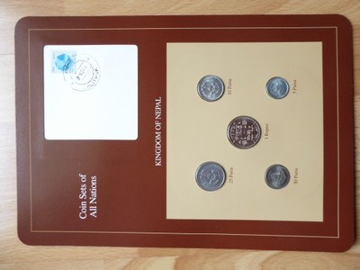 Nepal - zestaw monet w org. kartonie -749