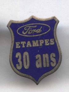 odznaka FORD Etampes logo MOTORYZACJA pin !