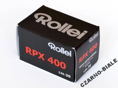 Film negatywowy Rollei RPX 400/36 data: 03.2020 r.