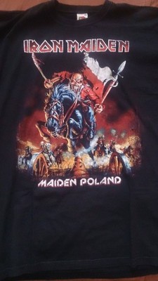 Koszulka Iron Maiden MAIDEN POLAND - 6798903673 - oficjalne archiwum Allegro