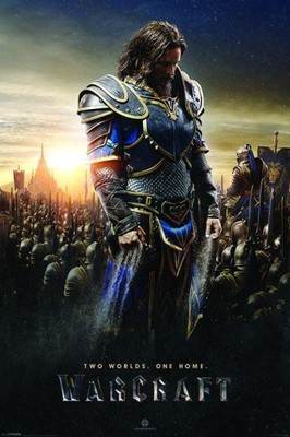 Warcraft (Lothar) - Two Worlds - plakat 61x91,5 cm