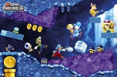 Nintendo Mario Under - plakat 91,5x61 cm