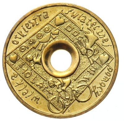 Polska - moneta - 2 Złote 2003 - WOŚP - 6744379915 - oficjalne archiwum  Allegro
