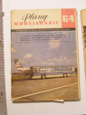 Plany modelarskie 64 Autobus miejski Jelcz