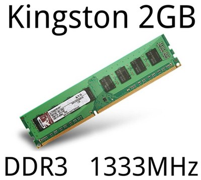 Kingston DDR3 2GB PC3-10600 1333MHz w jednej kości