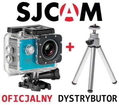 Kamera Sportowa SJCAM SJ4000 Nieb. + MINI STATYW