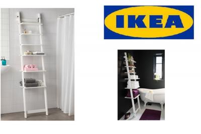 IKEA HJALMAREN PÓŁKA ŚCIENNA TYPU DRABINKA BIAŁA - 5732527979 - oficjalne  archiwum Allegro