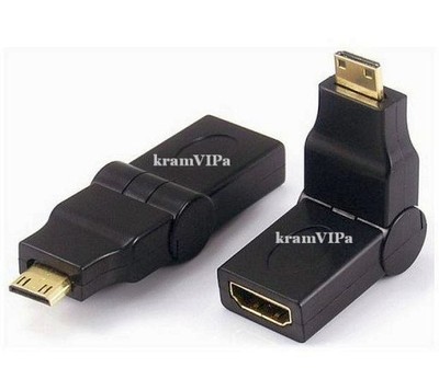 Adapter HDMI - mini HDMI męski 180" PROMOCJA