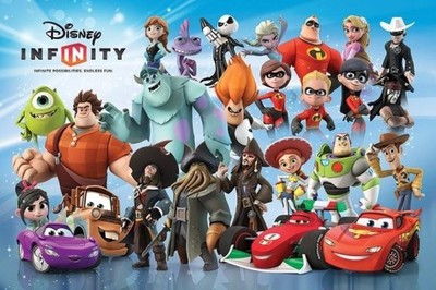 Disney Infinity - Bohaterowie - plakat 91,5x61 cm