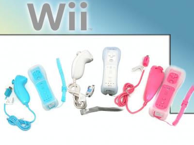 Wii Remote +Jacket i Nunchuk Kolor do Nintendo Wii