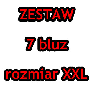 7 bluz XXL Reebok, Nike, Cropp, House
