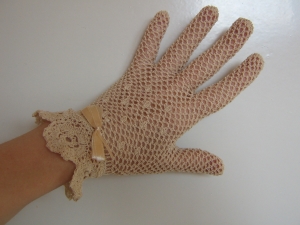 rękawiczki szydełkowe, śliczne, na miarę, Basia11m - 6397726316 - oficjalne  archiwum Allegro