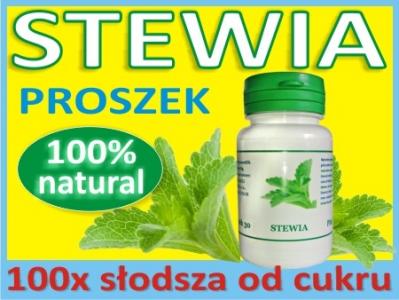 Stewia-Stevia słodzik proszek 30g/3 kg cukru !!!
