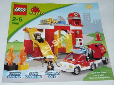 LS NOWE LEGO DUPLO straż pożarna INSTRUKCJA 6168 - 6649791278 - oficjalne  archiwum Allegro