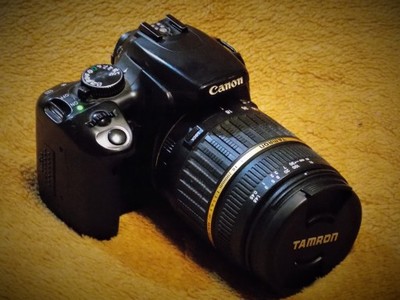 Super Canon 400D z znakomitym obiektywem