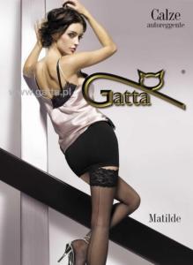 Pończochy samonośne Gatta Matilde R1/2 ze szwem