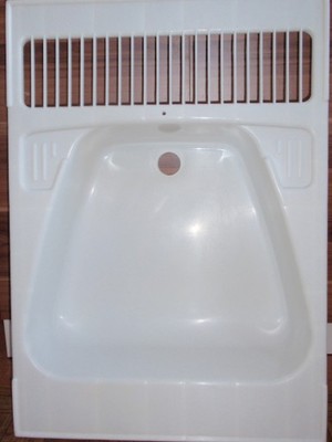 plastikowa umywalka miska nakładana na wannę - 6889261381 - oficjalne  archiwum Allegro