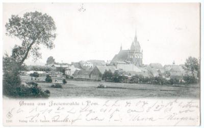Chociwel, wid. ogólny, kościół, 1904