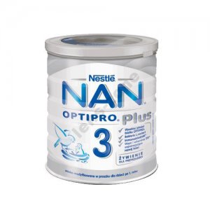 Nestle NAN OPTIPRO Plus 3 800g z L.Reuteri Po 1r.