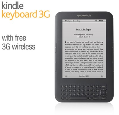 Amazon Kindle 6'' 3G + WiFi  + ORYGINALNE ETUI