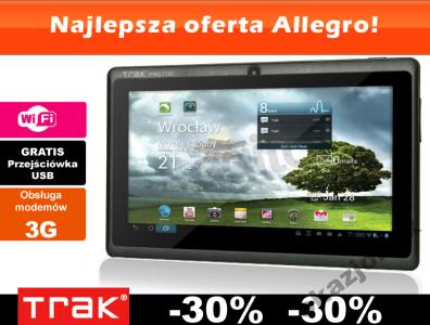 Tablet TRAK tPAD-7110 WiFi 1,5 GHz _-40%_ +GRATIS%