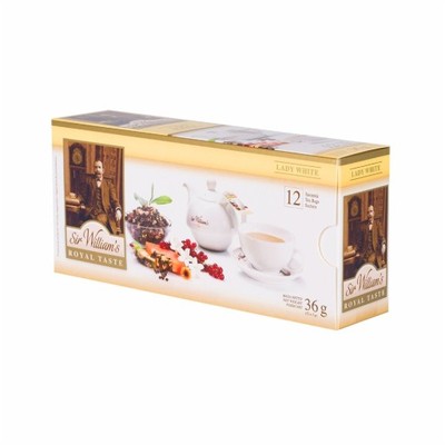 Sir Williams Royal Taste Lady White herbata 12 szt