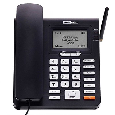 MAXCOM MM28D TELEFON STACJONARNY NA KARTE SIM GSM