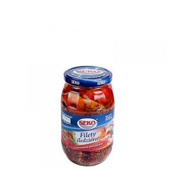 Filet Śledziowy Z Suszonymi Pomidorami Seko 650g