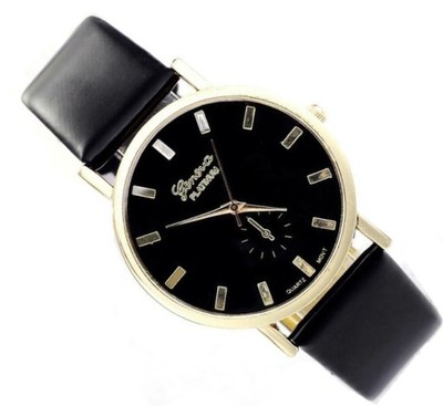 Zegarek damski Geneva złoty biały czarny - 30%